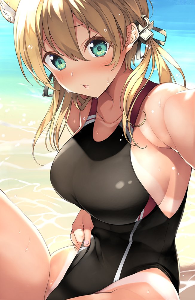【二次】競泳水着を着た女の子の画像　その２１
